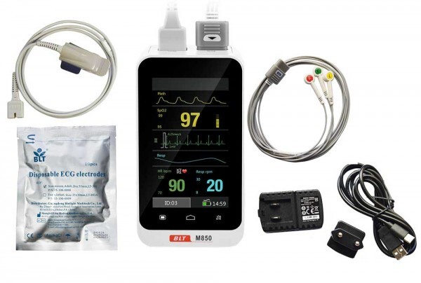 M850 Biolight Pulsoximeter EKG Monitor Set