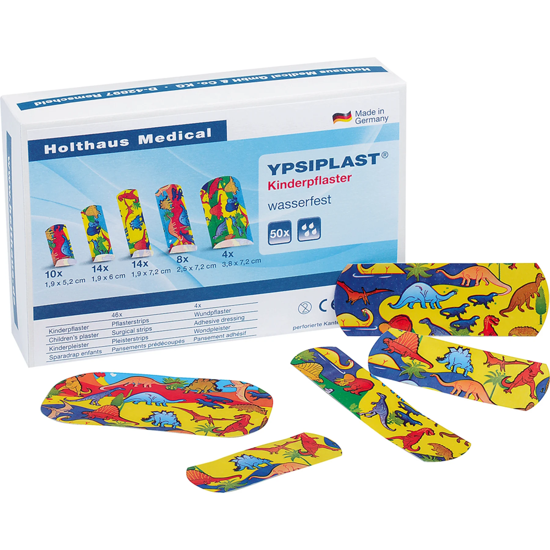 Kinderpflaster mit Motiven im 50teiligen Set