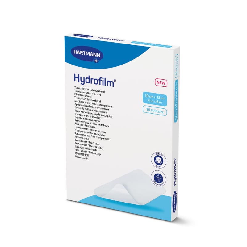 Hydrofilm® Transparentverband 10 x 15 cm, 10 Stück